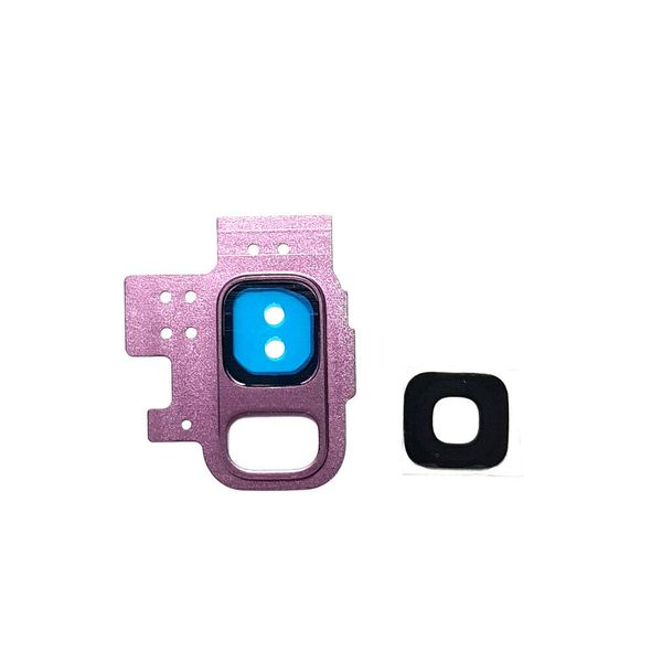 Стекло камеры Samsung G960 Galaxy S9, с рамкой фиолетового цвета, Lilac Purple 15650 фото