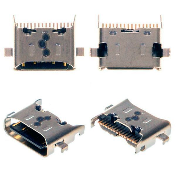Розьєм зарядки (коннектор) Samsung A207F Galaxy A20s, A215, A226, A045, A146, USB тип-C Оригінал Китай 31422 фото