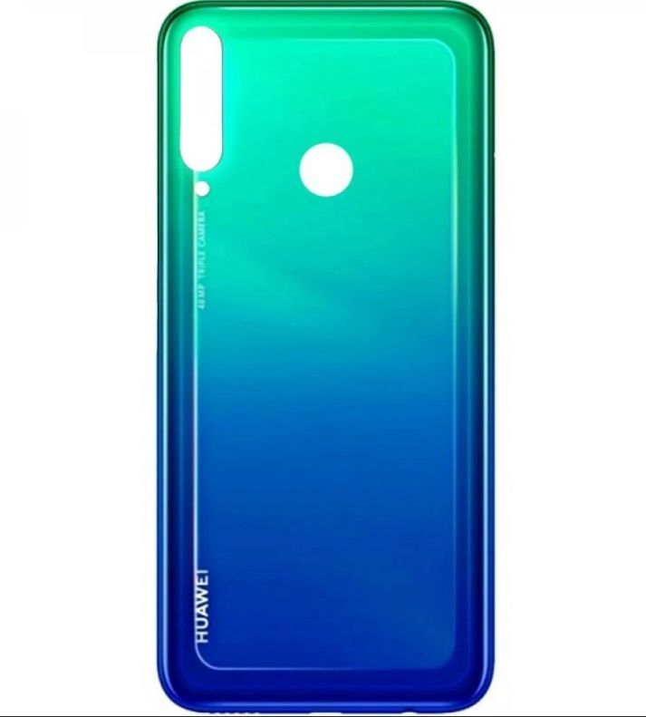Задняя крышка Huawei P40 Lite E, Y7p ART-L28, ART-L29 синяя, Aurora Blue Оригинал Китай 23011 фото