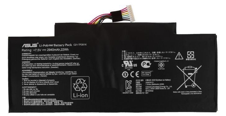 Аккумулятор Asus C21-TF201X для Asus Eee Pad TF300 05537 фото