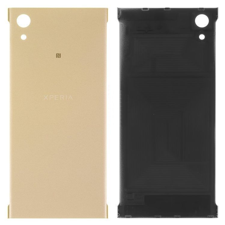 Задняя крышка для Sony G3112 Xperia XA1 Dual, G3116, G3121, G3123, G3125 золотистая Оригинал Китай 08526 фото