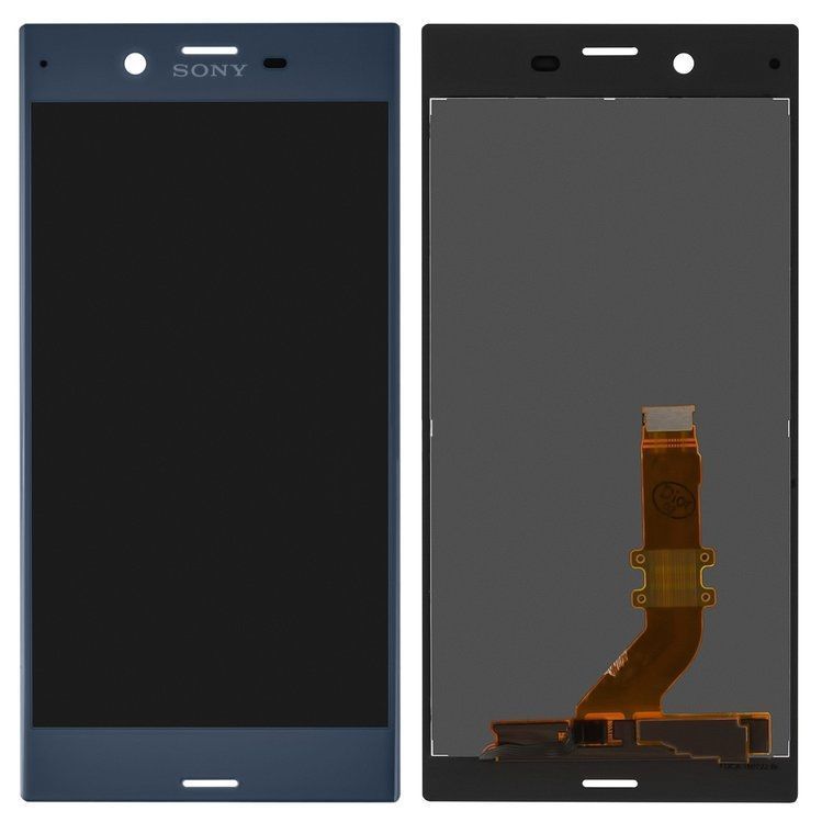 Дисплей Sony F8331 Xperia XZ, F8332 синий, Forest Blue Оригинал Китай 08789 фото