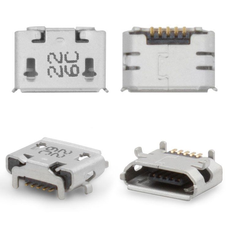 Розьєм зарядки (коннектор) Meizu MX4, MX4 Pro, M3 Note (M681H), (L681H), Lenovo TB-7304F, 5 pin, Micro-USB 07883 фото
