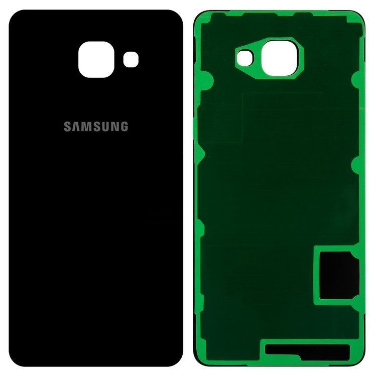 Задняя крышка для Samsung A710F Galaxy A7 (2016) черная 06214 фото