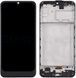 Дисплей для Samsung M215F Galaxy M21, M305F Galaxy M30, M307F Galaxy M30s, M315F Galaxy M31 с рамкой черный OLED 24023 фото