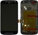 Дисплей для Motorola XT1062 Moto G2 (XT1063, XT1064, XT1068) с рамкой черный 05313 фото