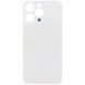 Задняя крышка для Apple iPhone 15 Pro Max белая White Titanium, с большим отверстием под камеру 32894 фото