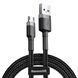 Кабель Baseus Cafule Cable MicroUSB 2.4A (0.5m) Black (CAMKLF-AG1) 26828 фото 1