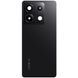 Задня кришка для Xiaomi Redmi Note 13 Pro 5G 2312DRA50C, 2312CRAD3C, 2312DRA50G, 2312DRA50I чорна зі склом камери 31783 фото