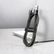 Кабель Baseus Cafule Cable MicroUSB 2.4A (0.5m) Black (CAMKLF-AG1) 26828 фото 3