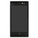 Дисплей для Nokia Lumia 928 с рамкой черный 05319 фото