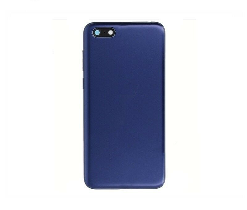 Задняя крышка Huawei Y5 2018 (DRA-L21), Y5 Prime 2018 (DRA-L02, DRA-L22) синяя, со стеклом камеры 13741 фото