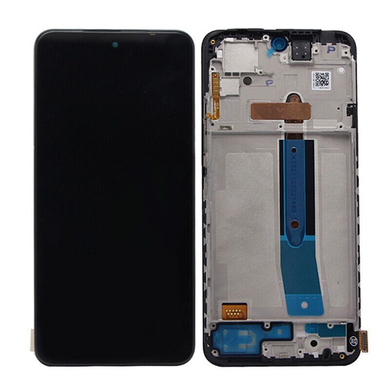 Дисплей для Xiaomi Redmi Note 11S 4G, Poco M4 Pro 4G с рамкой черный OLED 28522 фото