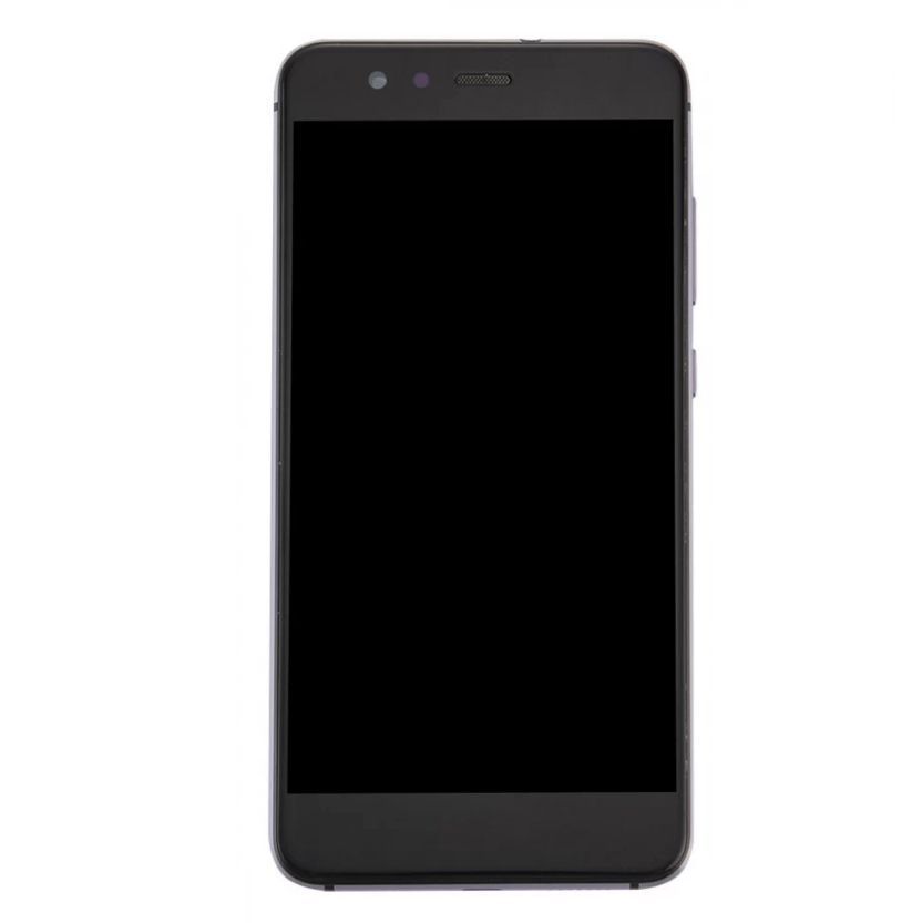 Дисплей для Huawei P10 Lite (WAS-L21, WAS-LX1, WAS-LX1A) з рамкою чорний 22924 фото