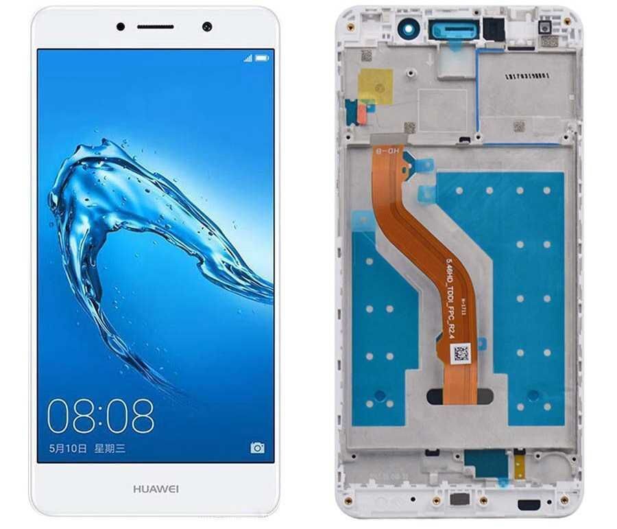 Дисплей для Huawei Y7 2017 TRT-L21, TRT-LX1 (2017), Y7 Prime 2017, Nova Lite Plus с рамкой белый Оригинал Китай 18353 фото