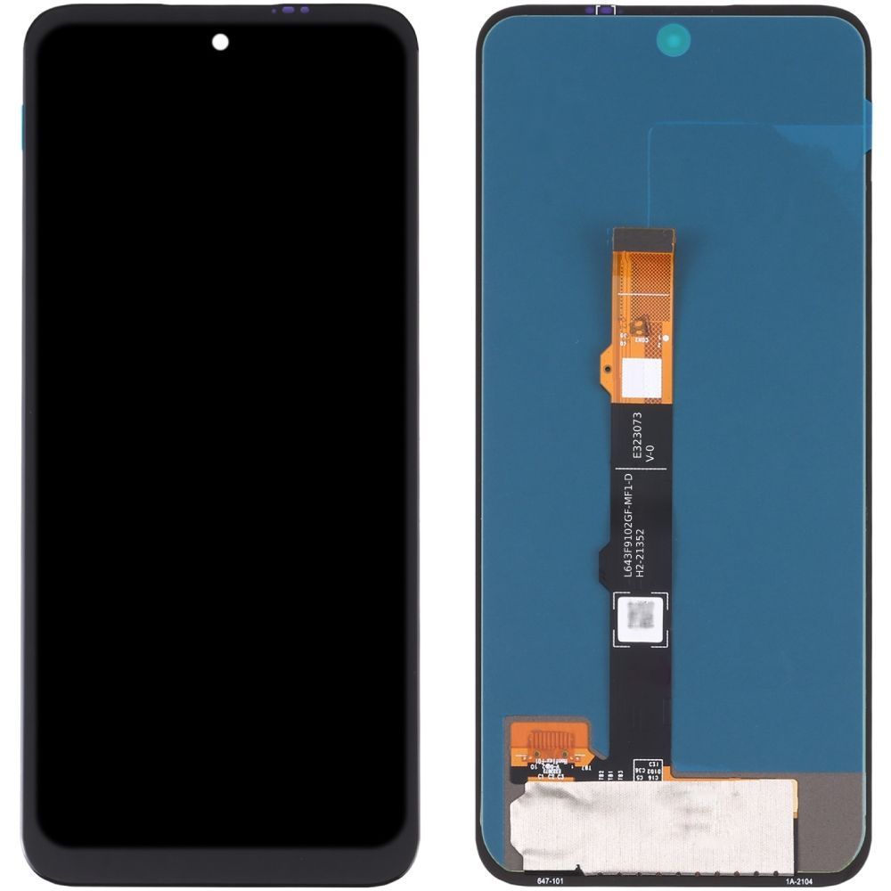 Дисплей для Motorola XT2233 Moto G42 чорний OLED Хайкопія 30703 фото