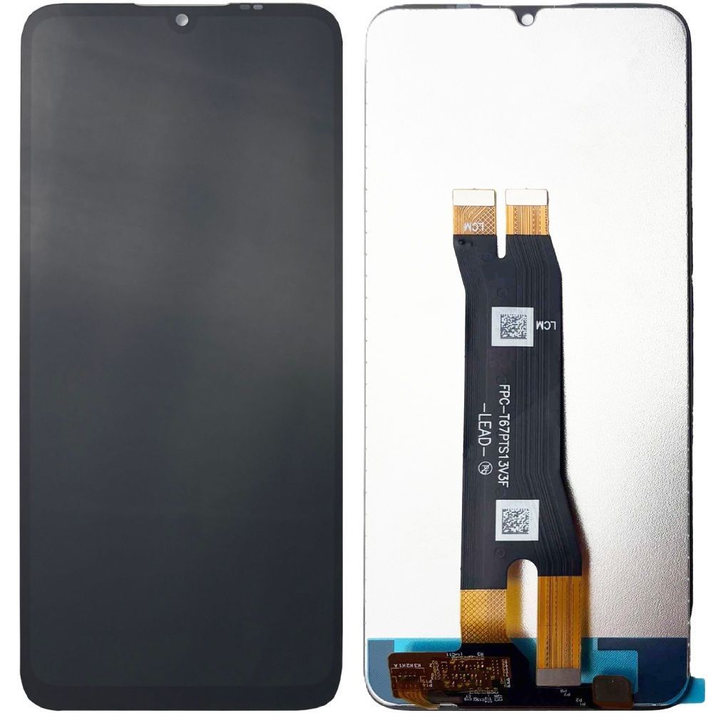 Дисплей для ZTE Blade A35 Z2453, Blade A55 (Z2450) чорний 29694 фото