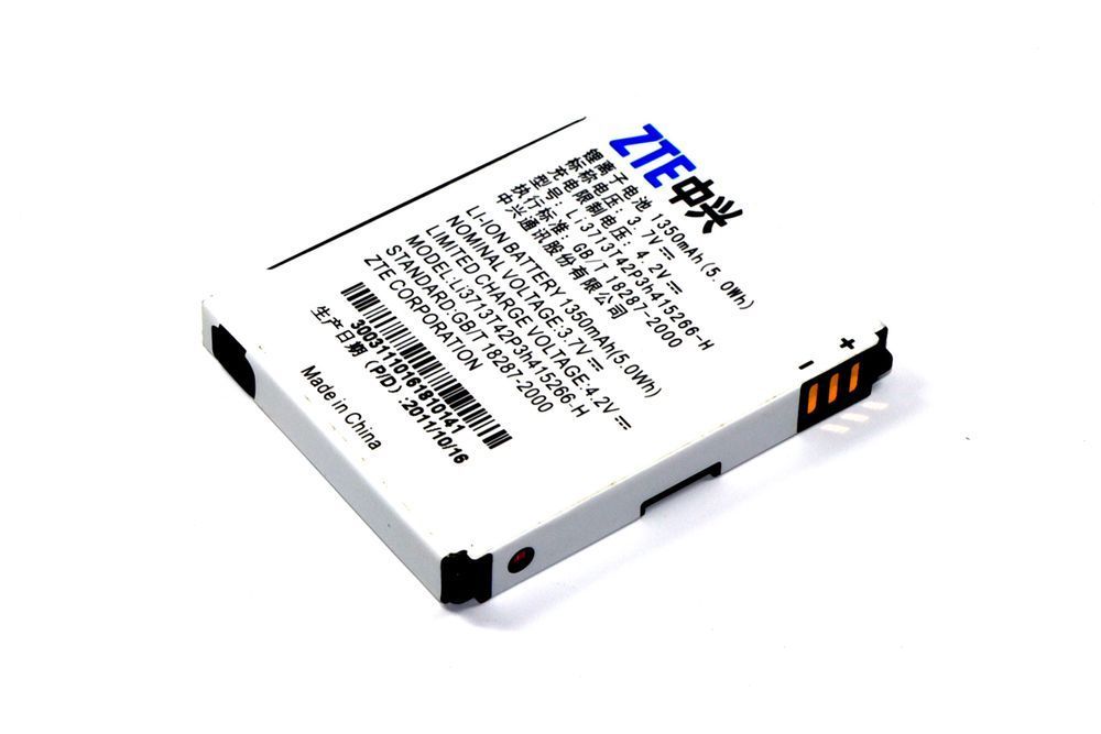 Аккумулятор ZTE N760, N780, V881 Li3713T42P3H415266, 1350mAh 22216 фото