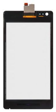 Сенсор (тачскрин) Sony C1904, C1905, C2004, C2005 Xperia M черный Оригинал Китай 00492 фото
