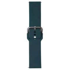 Ремешок для часов Universal Buckle Solid 22mm темно-зеленый 28767 фото