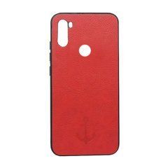 Чехол Magnet Samsung A115F,M115F A11,M11 (2020) под кожу красный 18121 фото