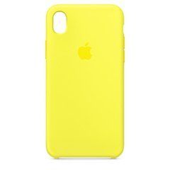 Чехол силиконовый Silicone Case для Apple iPhone XR Canary Yellow 16476 фото