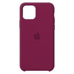 Чехол силиконовый Silicone Case для Apple iPhone 11 Rose Red 17309 фото
