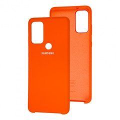 Чехол силиконовый Silicone Case для Samsung A217F A21s (2020) Orange 17962 фото