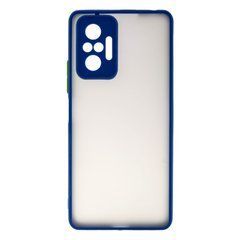 Чехол Shadow Matte Case Xiaomi Redmi Note 10 Pro синий 23830 фото
