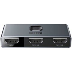 USB Hub Baseus Matrix HDMI Switcher Space Gray (CAHUB-BC0G) 26726 фото