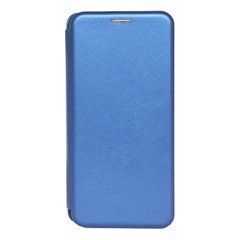 Чехол-книжка Premium Case под кожу Samsung A125F A12 (2021) синий 21445 фото
