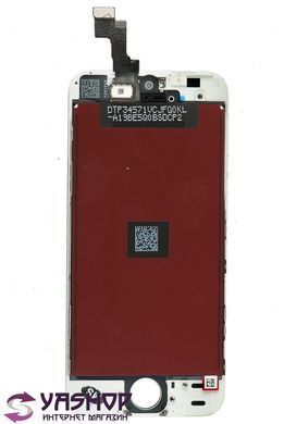Дисплей для Apple iPhone 5S, iPhone SE белый 01232 фото