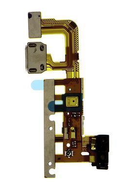 Шлейф для Huawei Ascend P6-U06 с разьемом зарядки, микрофоном и датчиком приближения 03666 фото