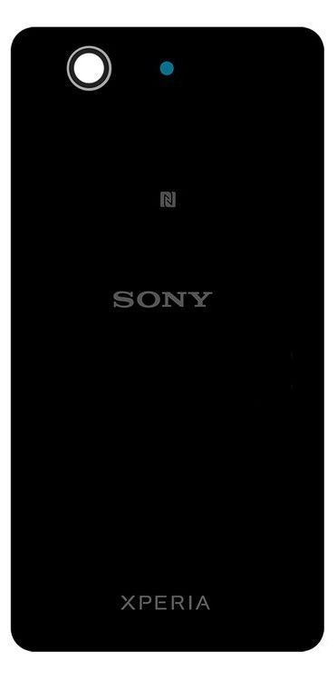 Задняя крышка для Sony D5803, D5833 Xperia Z3 Compact черная 03178 фото