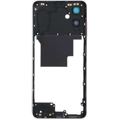 Рамка корпуса Samsung A065 Galaxy A06 белая со стеклом камеры 33142 фото