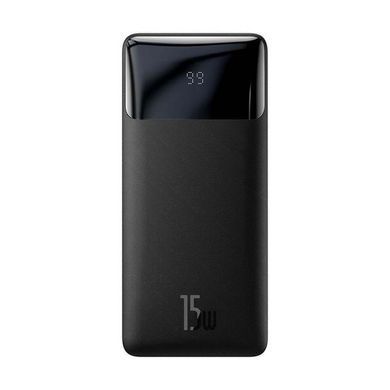Зовнішній акумулятор (Повербанк) Powerbank Baseus Bipow Digital Display 20000 mAh 15W (PPBD050101) чорний 25888 фото