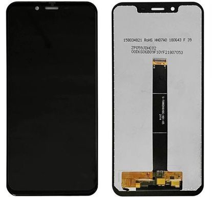 Дисплей для Oukitel WP9 чорний 33442 фото