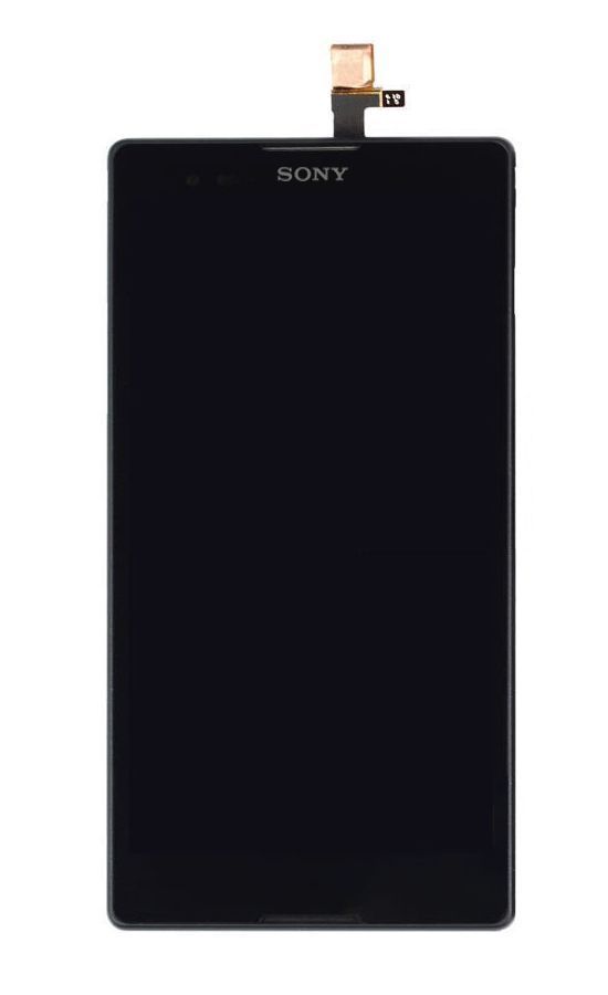 Дисплей Sony D5322 Xperia T2 Ultra DS и рамкой черный 00961 фото