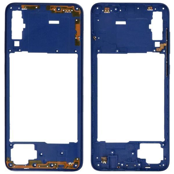 Рамка корпуса Samsung A705 Galaxy A70 синяя 33696 фото