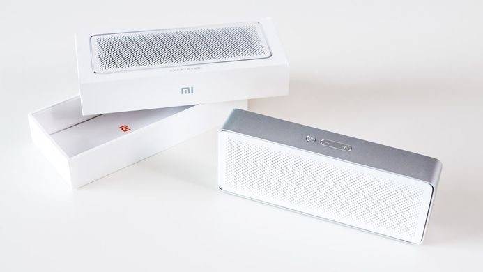 Портативная Bluetooth колонка Xiaomi Mi Speaker Square 2 Box White 12597 фото