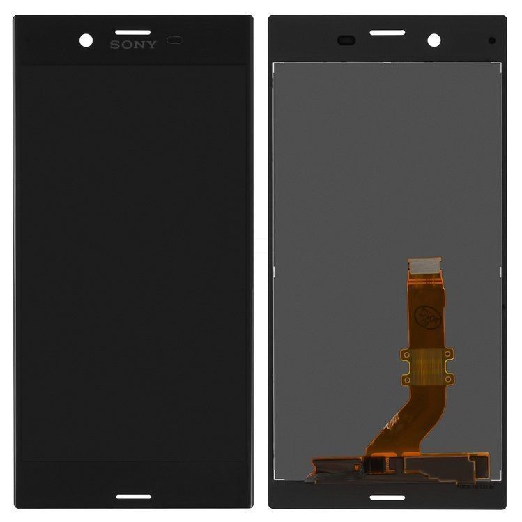Дисплей Sony F8331 Xperia XZ, F8332 черный, Mineral Black Оригинал Китай 08790 фото
