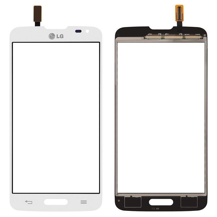 Сенсор (тачскрин) LG D405 Optimus L90, D415 Optimus L90 белый 02300 фото