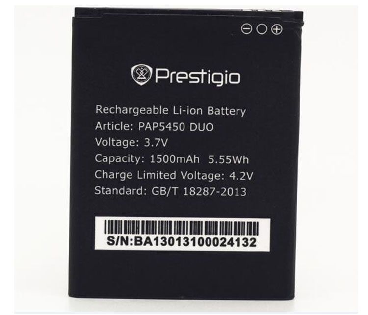Аккумулятор Prestigio PAP5450, 1500mAh 04906 фото