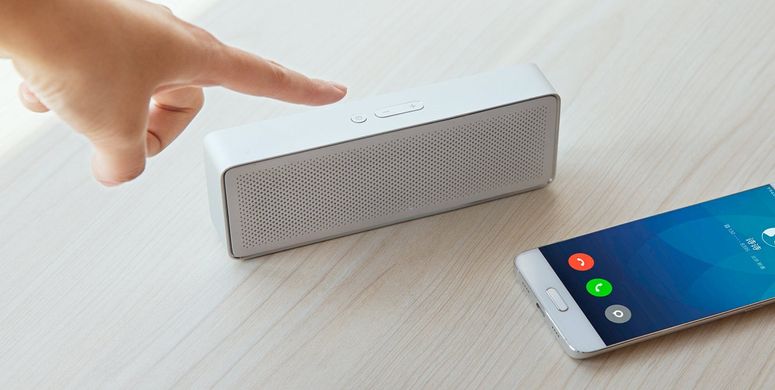 Портативная Bluetooth колонка Xiaomi Mi Speaker Square 2 Box White 12597 фото