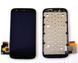 Дисплей для Motorola XT1032 Moto G (XT1033, XT1036) с рамкой черный 05314 фото