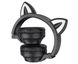 Беспроводные Bluetooth наушники ушки Borofone BO18 Cat ear черный 28086 фото 2