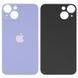Задняя крышка для Apple iPhone 14 фиолетовая, Purple, с большим отверстием под камеру 32592 фото