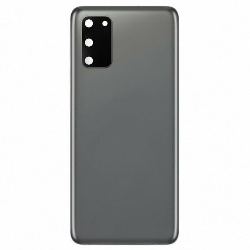 Задняя крышка для Samsung G985 Galaxy S20 Plus серая со стеклом камеры, Оригинал Китай 24538 фото