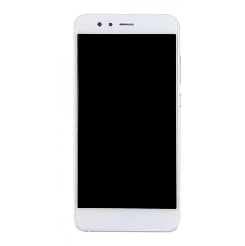 Дисплей для Huawei P10 Lite (WAS-L21, WAS-LX1, WAS-LX1A) з рамкою золотистий (білий) 22925 фото