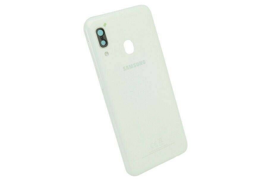 Задня кришка для Samsung A202 Galaxy A20e 2019 біла, зі склом камери, Оригінал Китай 22824 фото